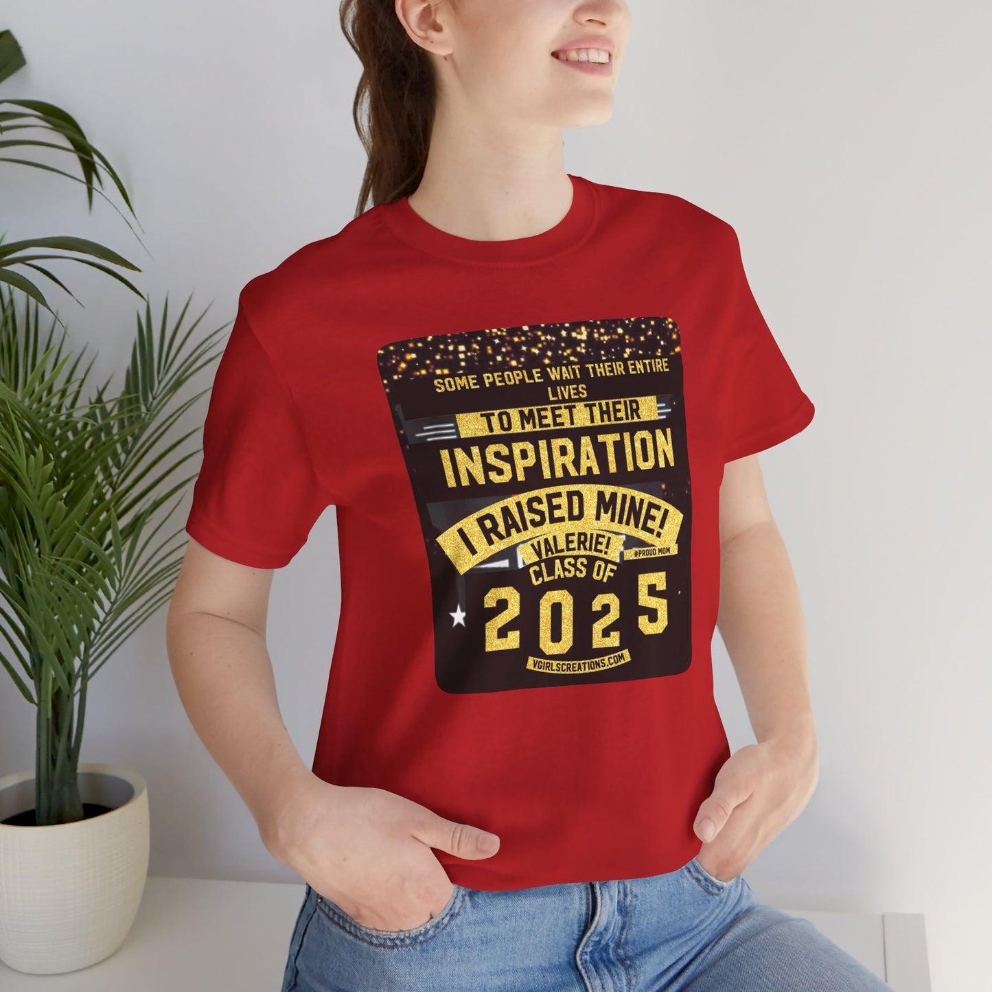 Inspirational Class of 2025 Tee Val - Unisex Jersey Short Sleeve Shirt