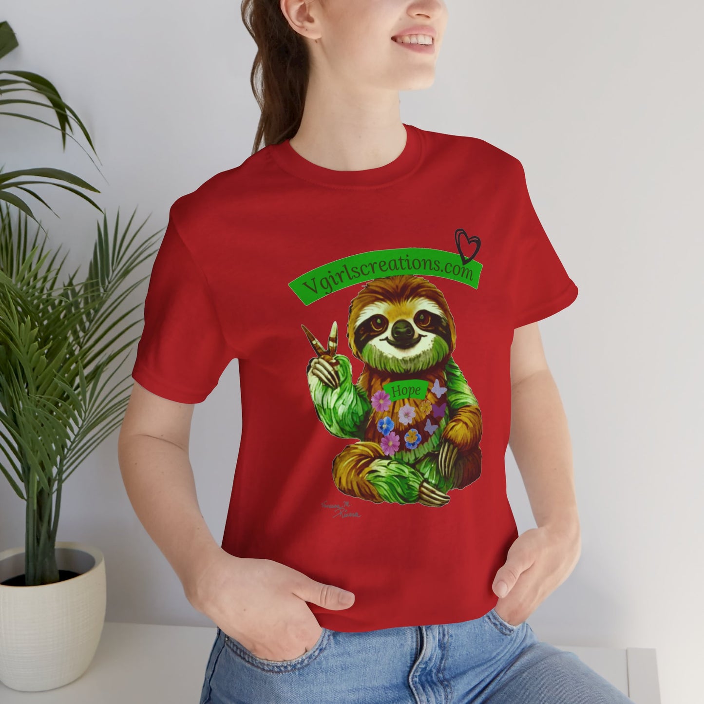 Chill Sloth Unisex Tee - Peaceful Vibes, Perfect for Relaxation