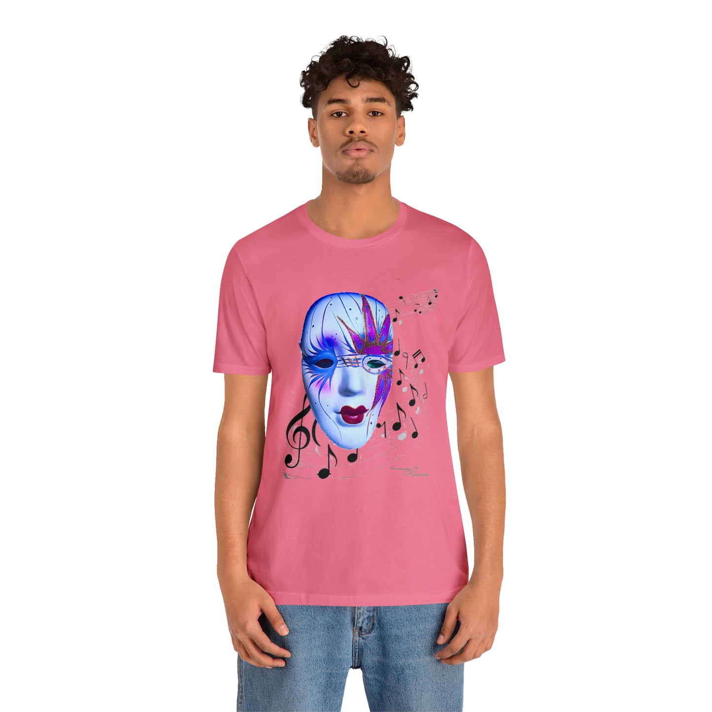 mask - Unisex Jersey Short Sleeve Tee