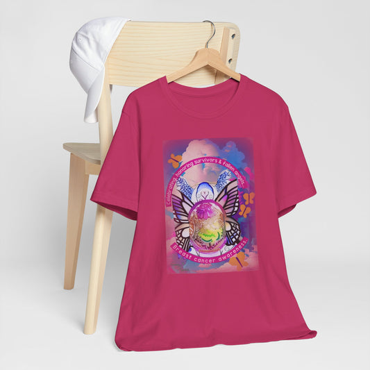 Breast Cancer - Unisex Jersey Short Sleeve Tee