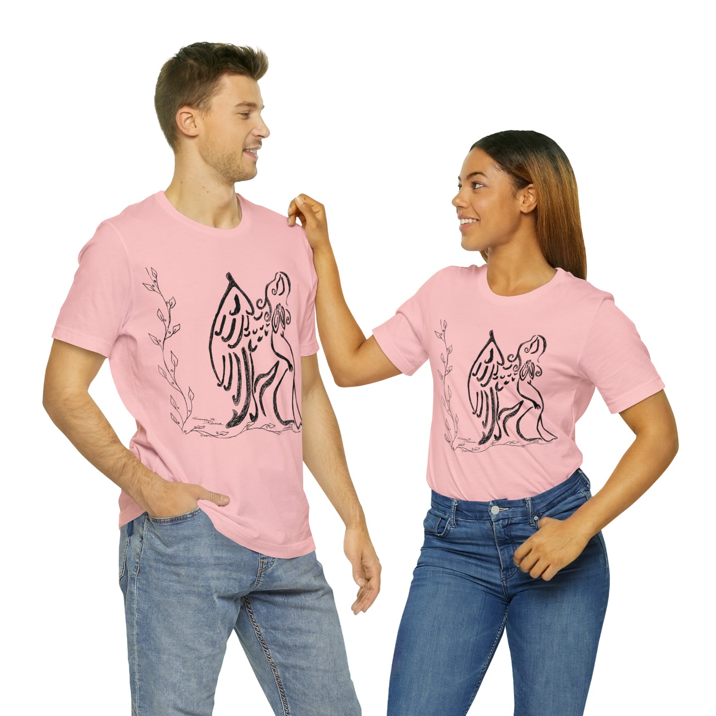 Angel - Unisex Jersey Short Sleeve Tee