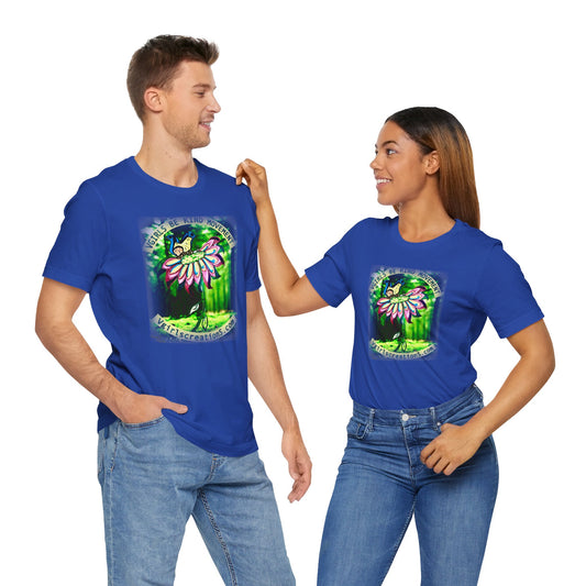 flower - Unisex Jersey Short Sleeve Tee