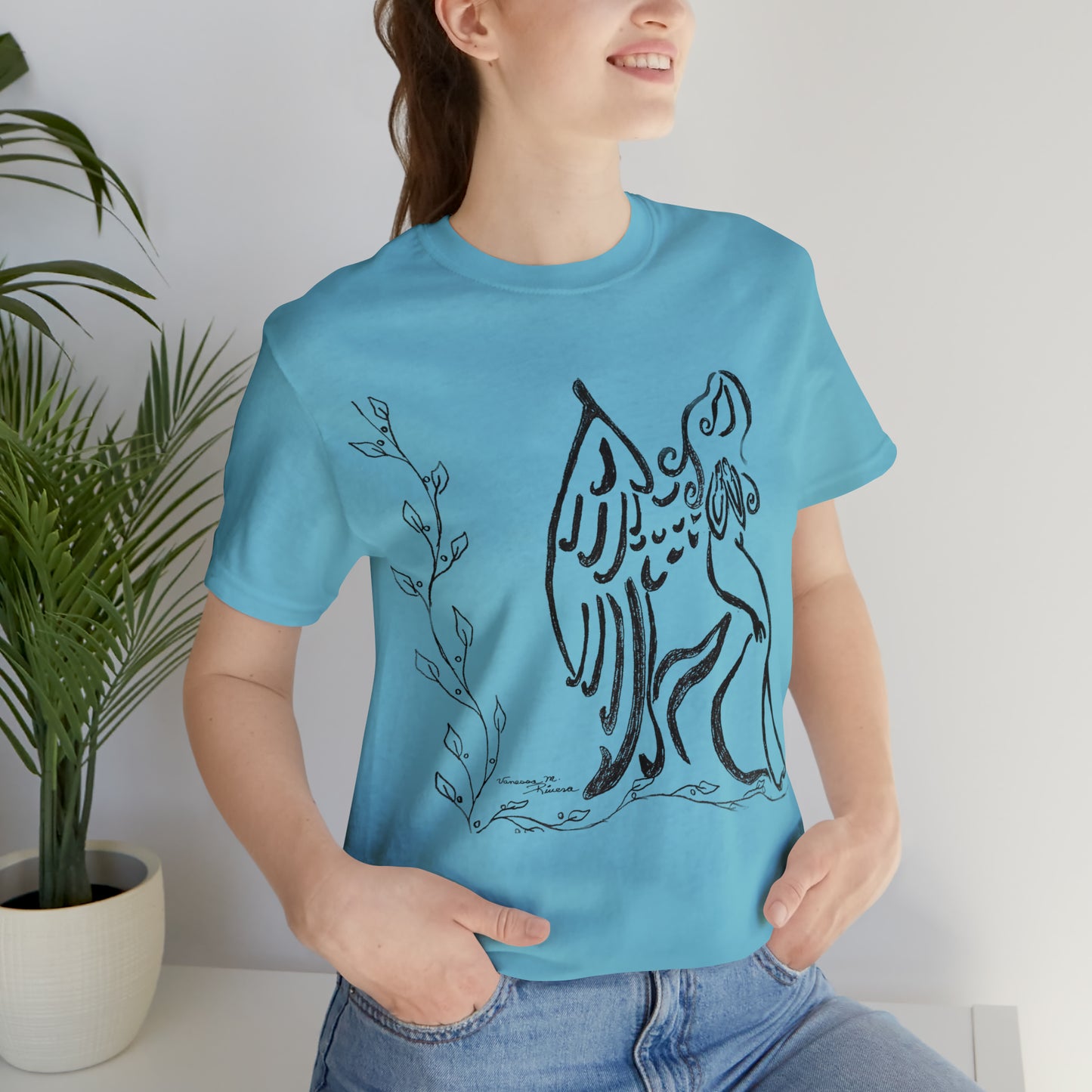 Angel - Unisex Jersey Short Sleeve Tee