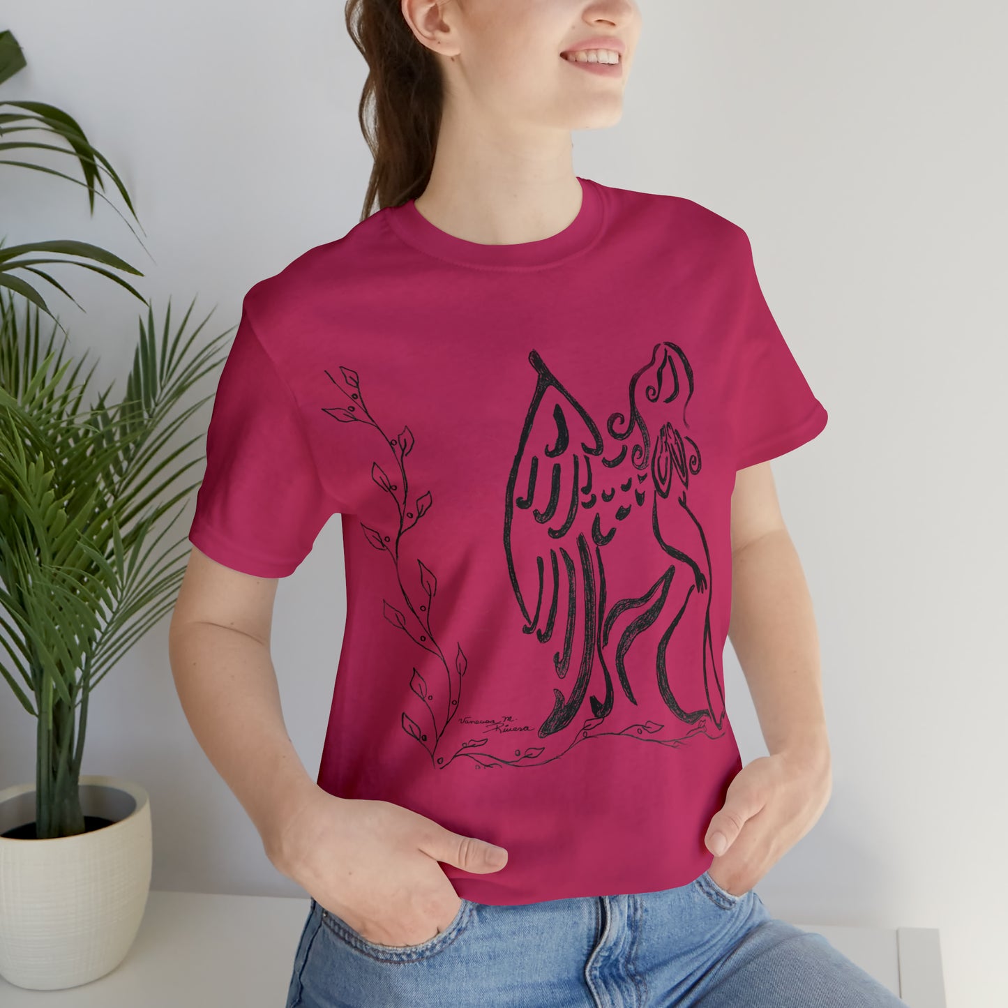 Angel - Unisex Jersey Short Sleeve Tee