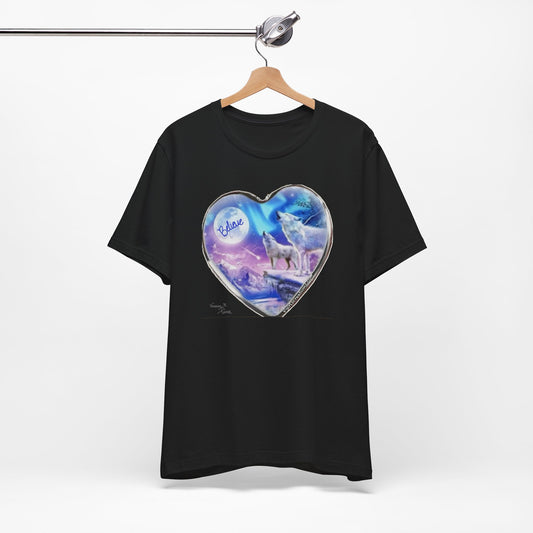 Wolf - Unisex Jersey Short Sleeve Tee