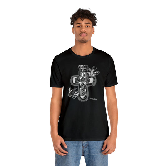 cross - Unisex Jersey Short Sleeve Tee
