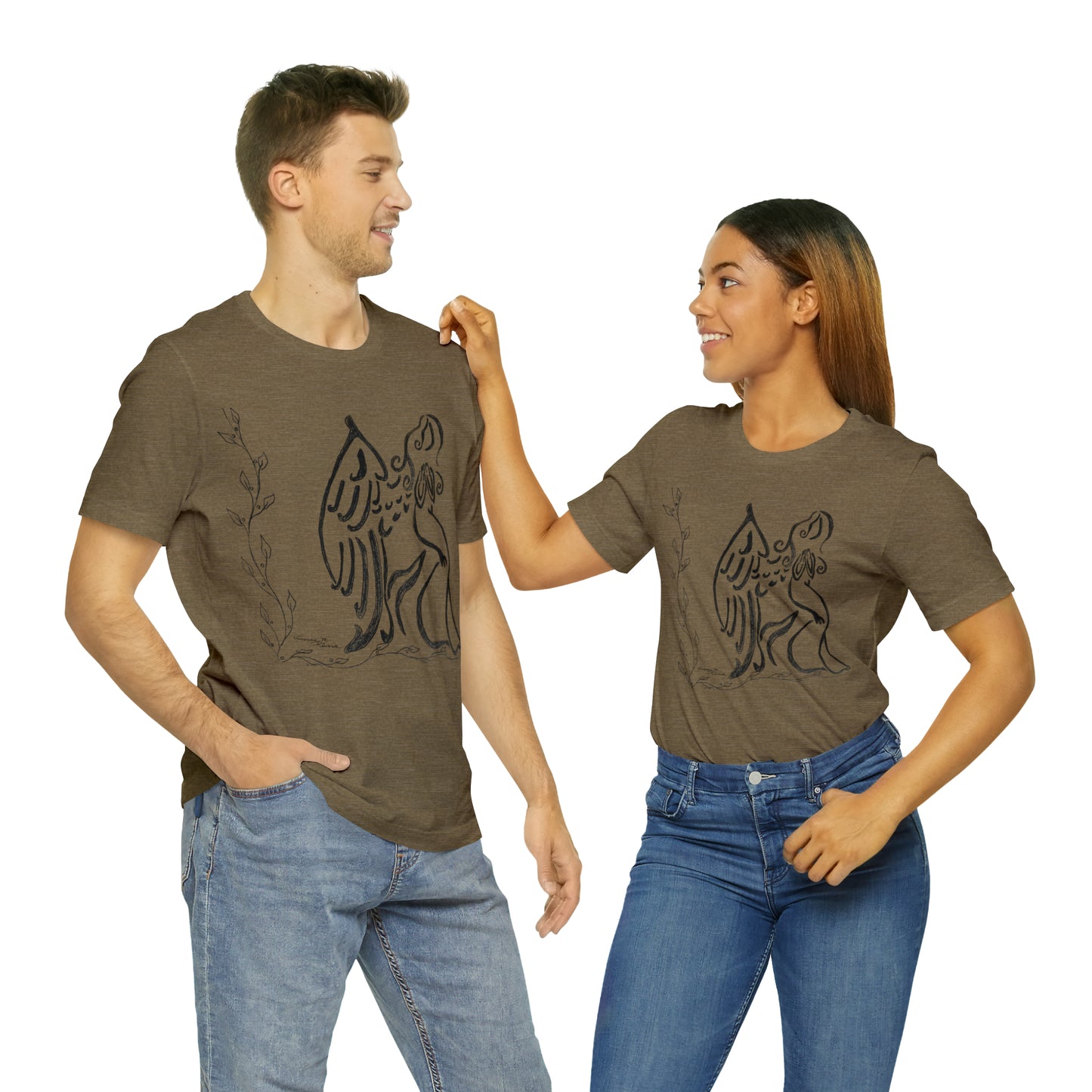 Angel - Unisex Jersey Short Sleeve Tee