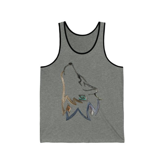 Wolf - Unisex Jersey Tank