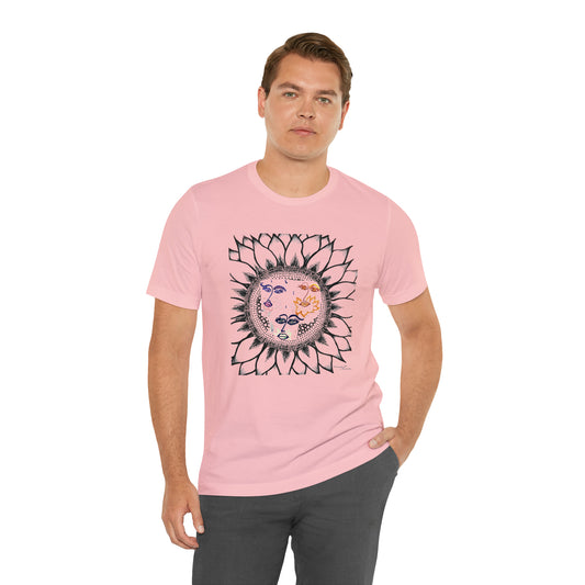 flower - Unisex Jersey Short Sleeve Tee