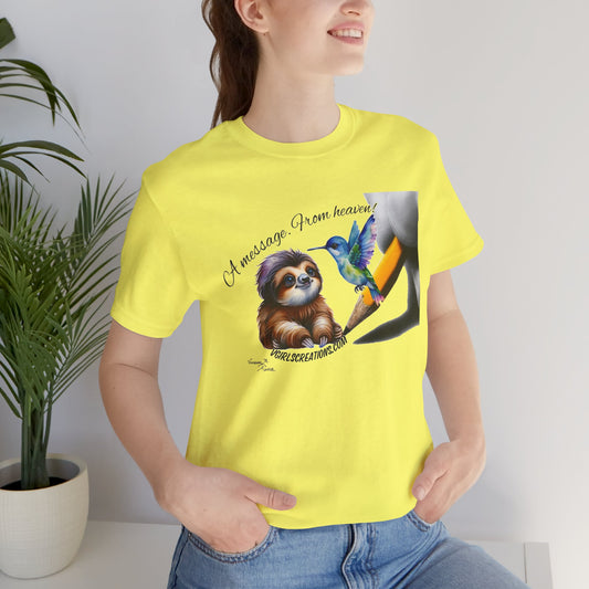 Message - Unisex Jersey Short Sleeve Tee