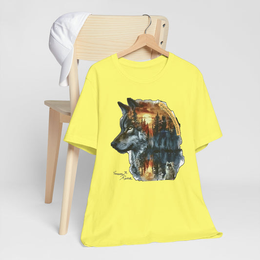 wolf - Unisex Jersey Short Sleeve Tee