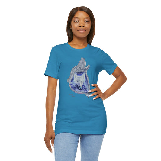 wolf - Unisex Jersey Short Sleeve Tee